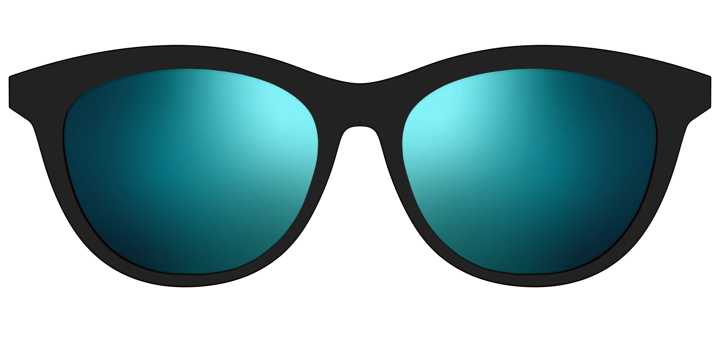 The Polarized Blue Reflective Sun Top - Image 23