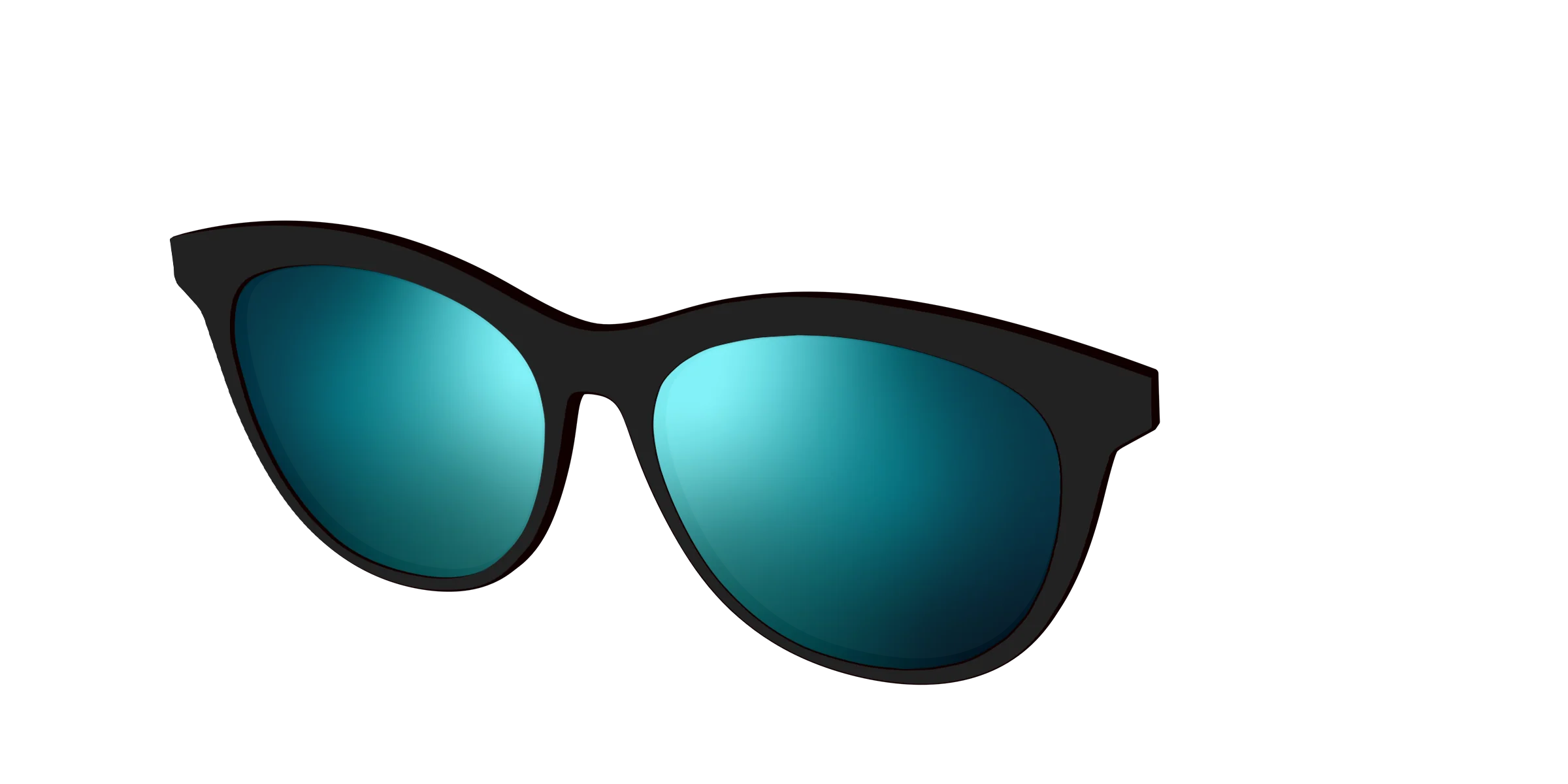 The Polarized Blue Reflective Sun Top - Image 24