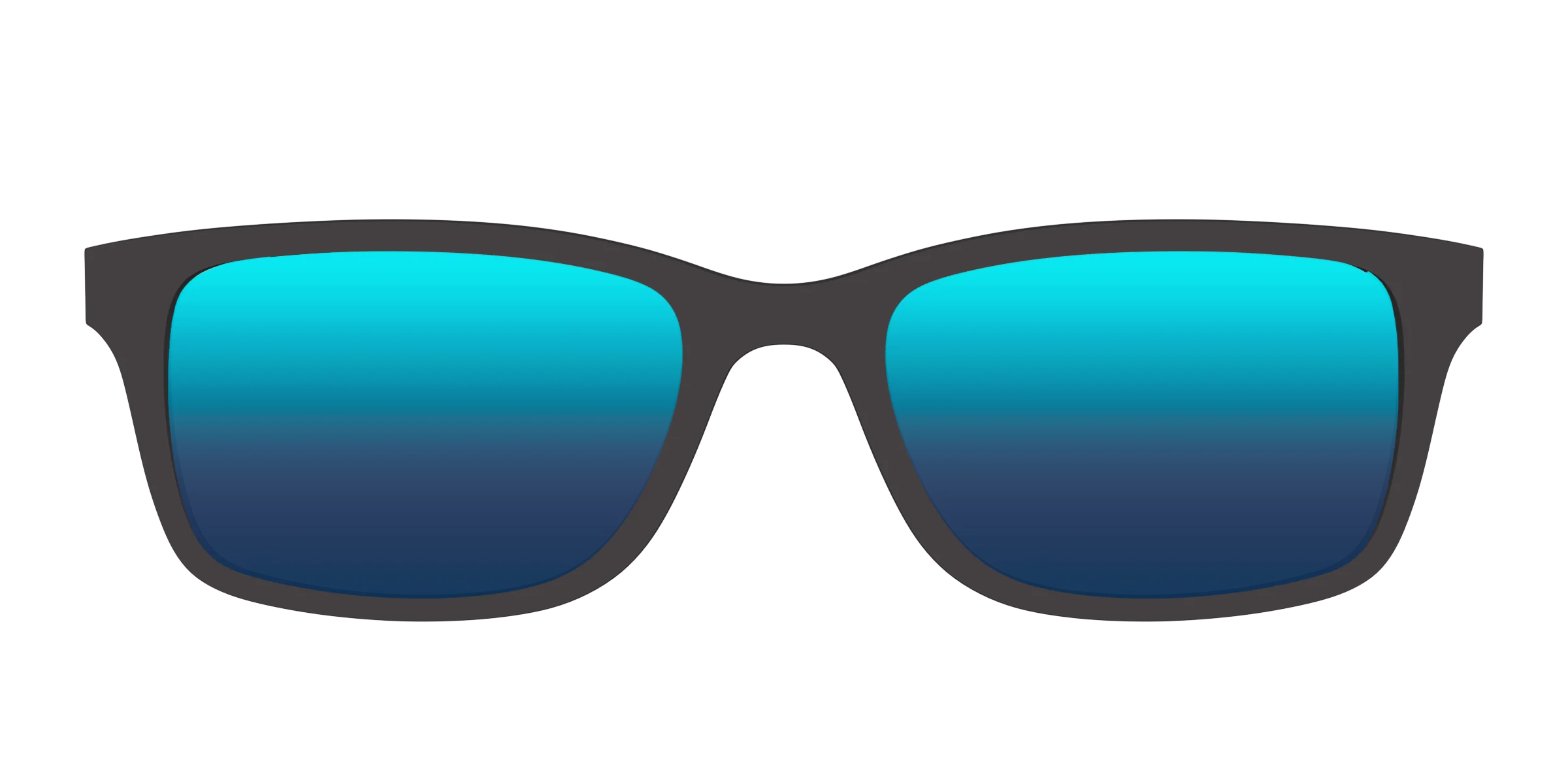 The Polarized Blue Reflective Sun Top - Image 3