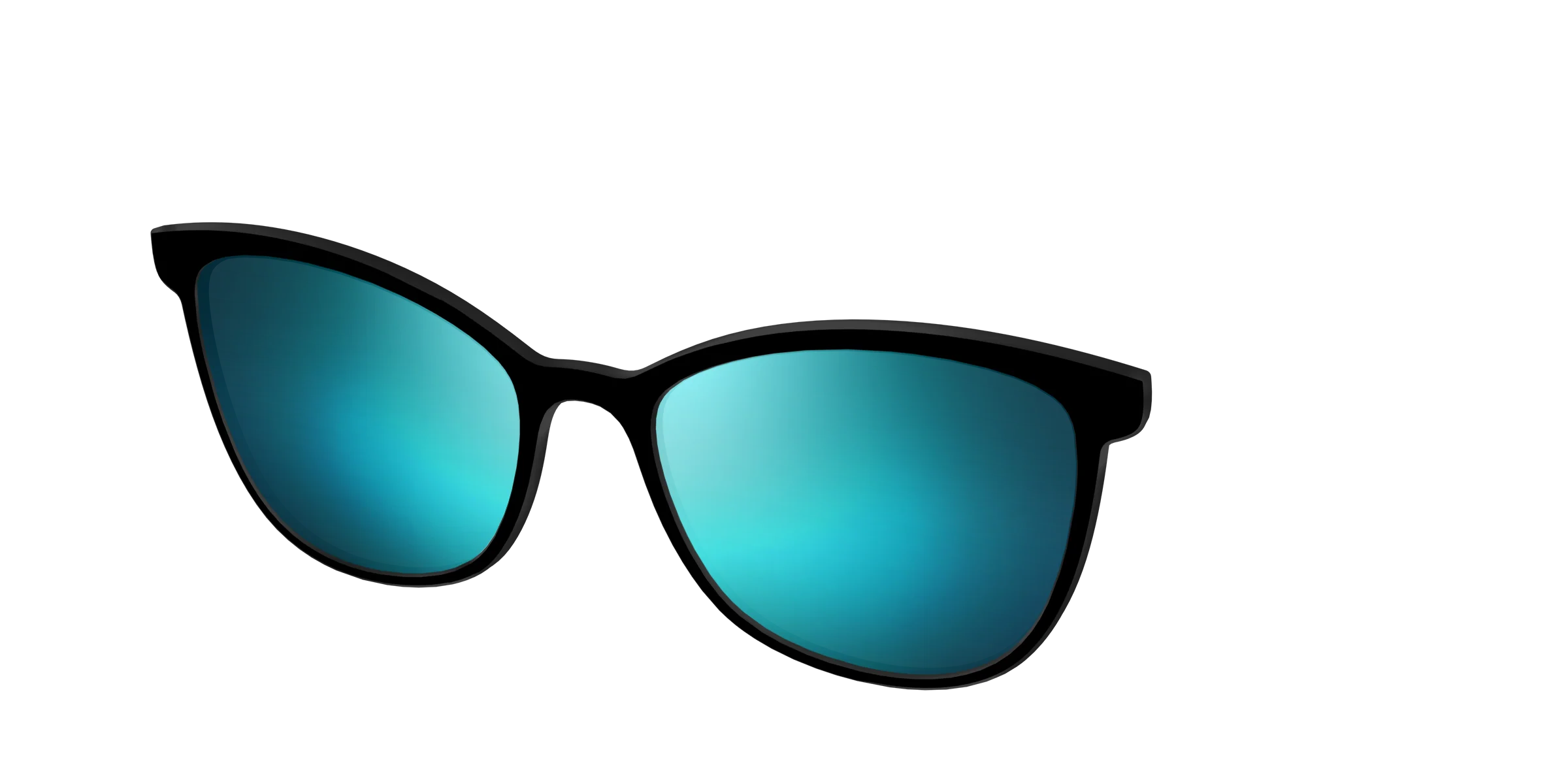 The Polarized Blue Reflective Sun Top - Image 36