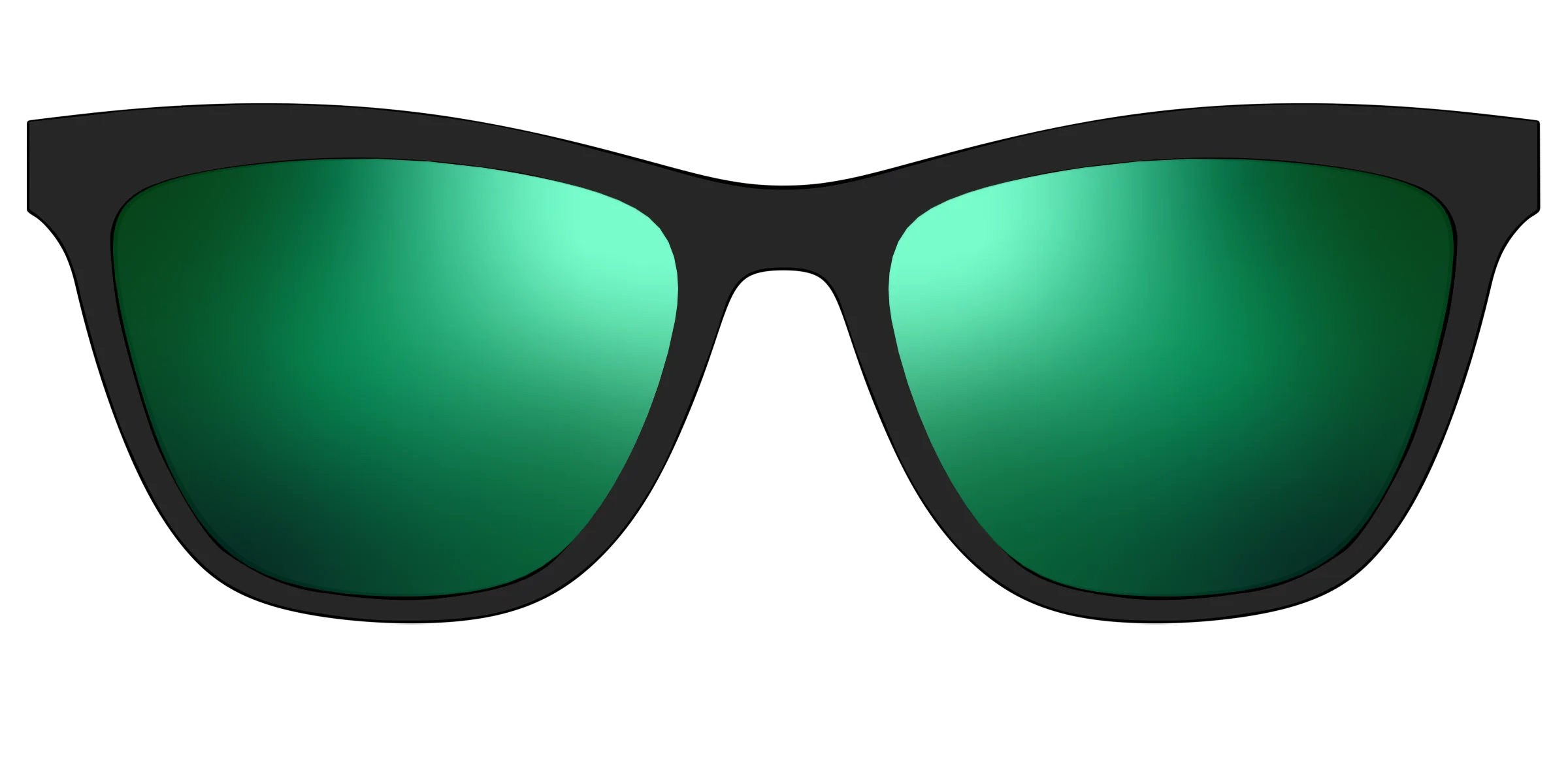 The Polarized Green Reflective Sun Top - Image 15