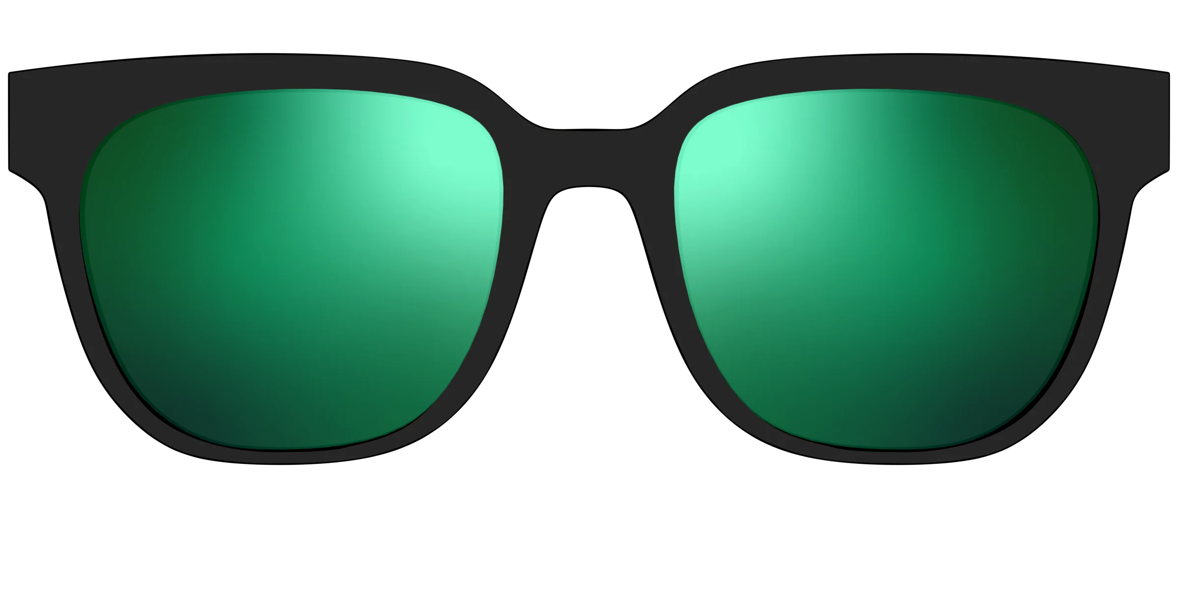 The Polarized Green Reflective Sun Top - Image 16