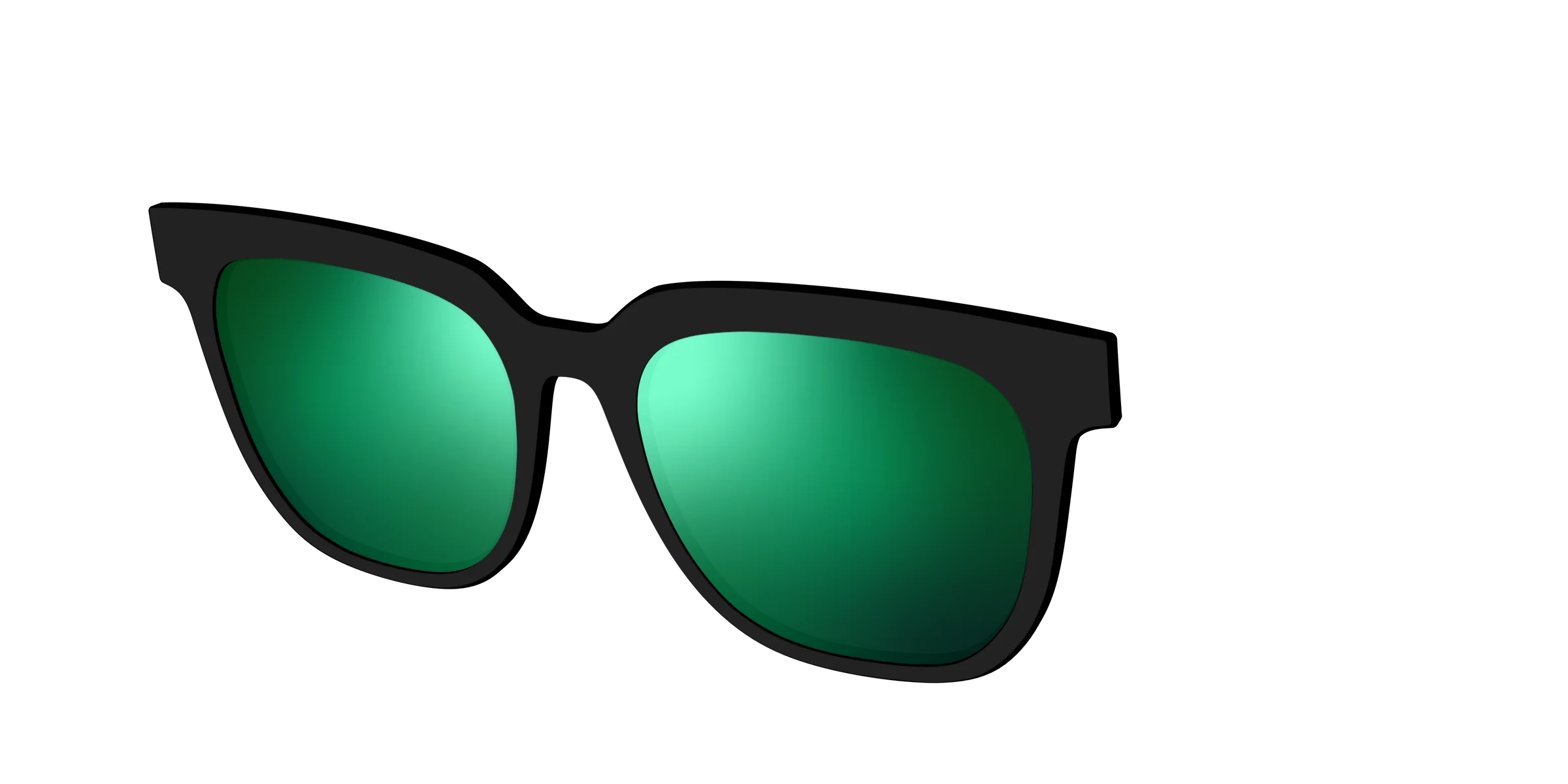 The Polarized Green Reflective Sun Top - Image 20