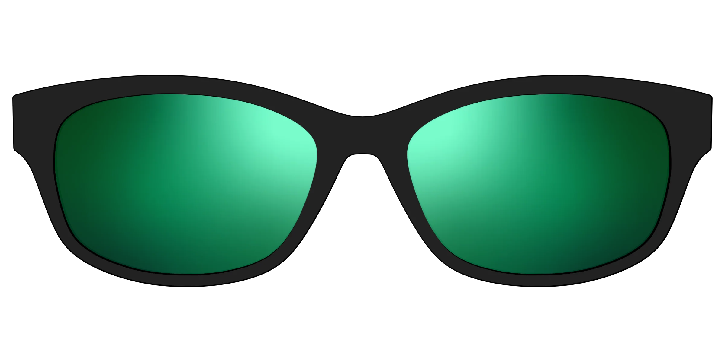 The Polarized Green Reflective Sun Top - Image 21