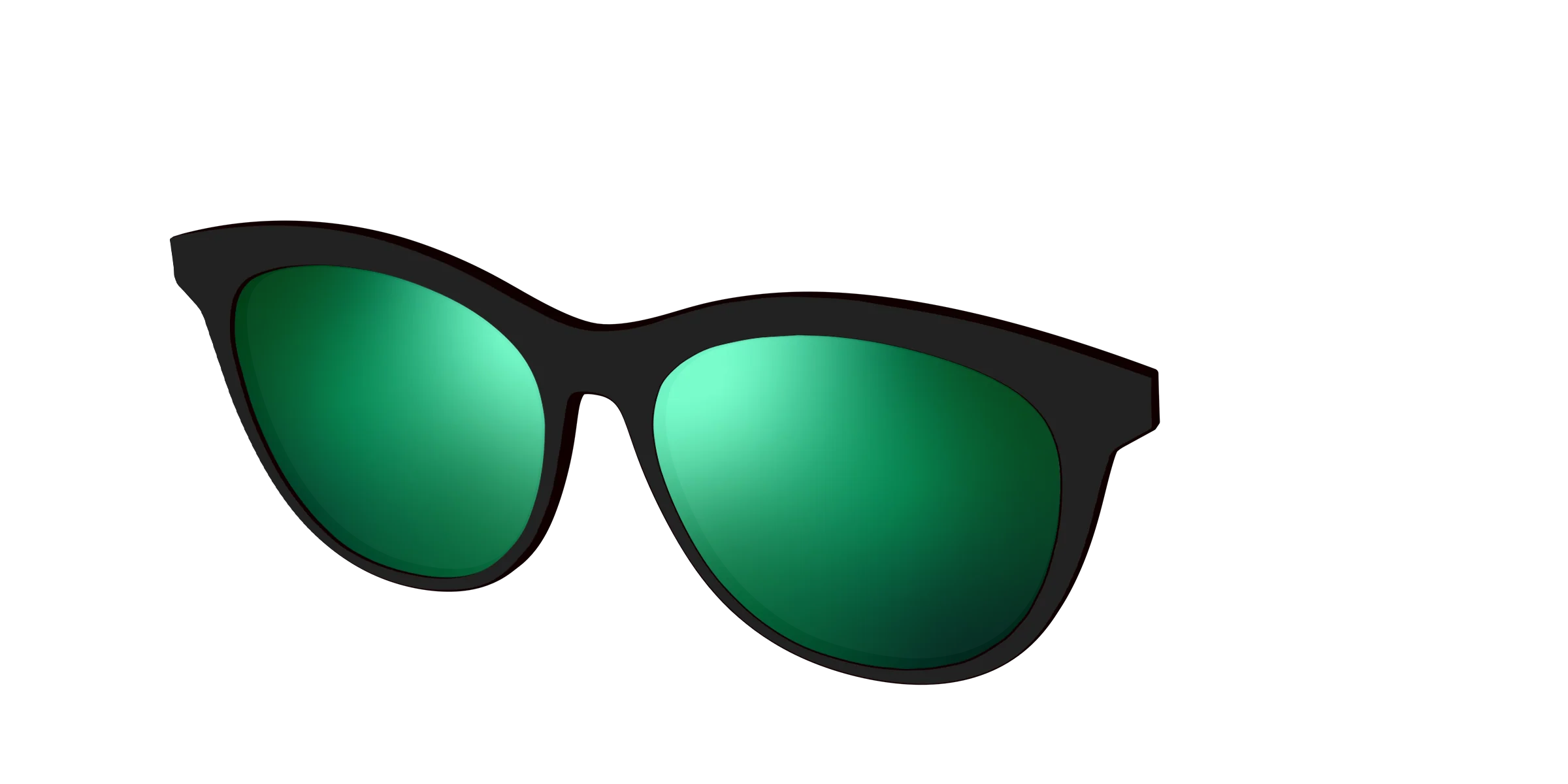 The Polarized Green Reflective Sun Top - Image 24