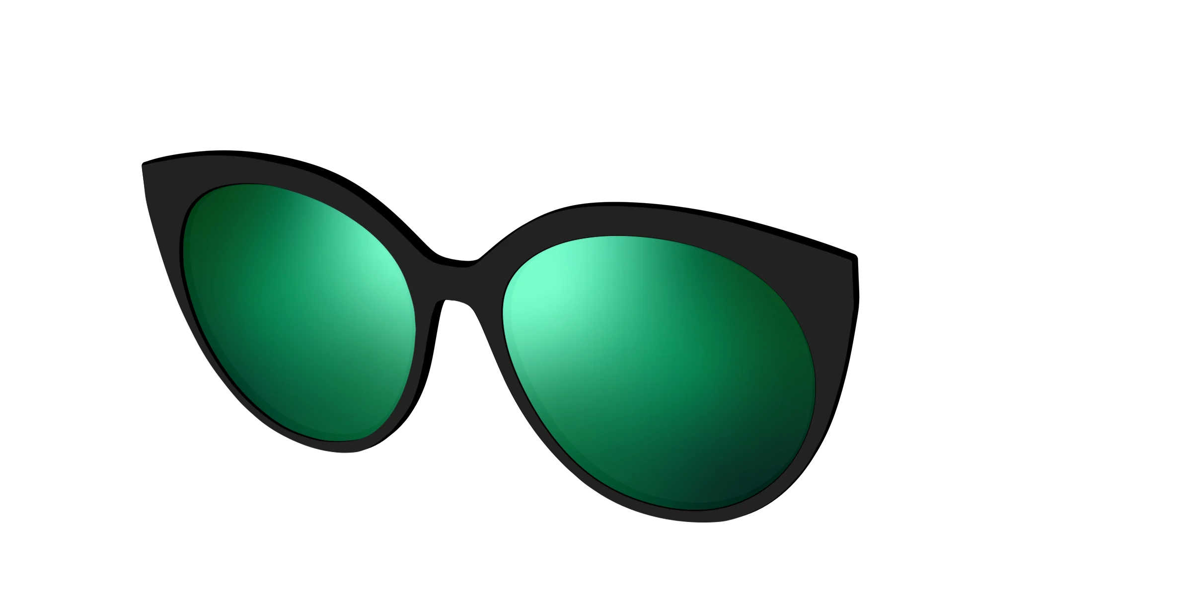 The Polarized Green Reflective Sun Top - Image 26