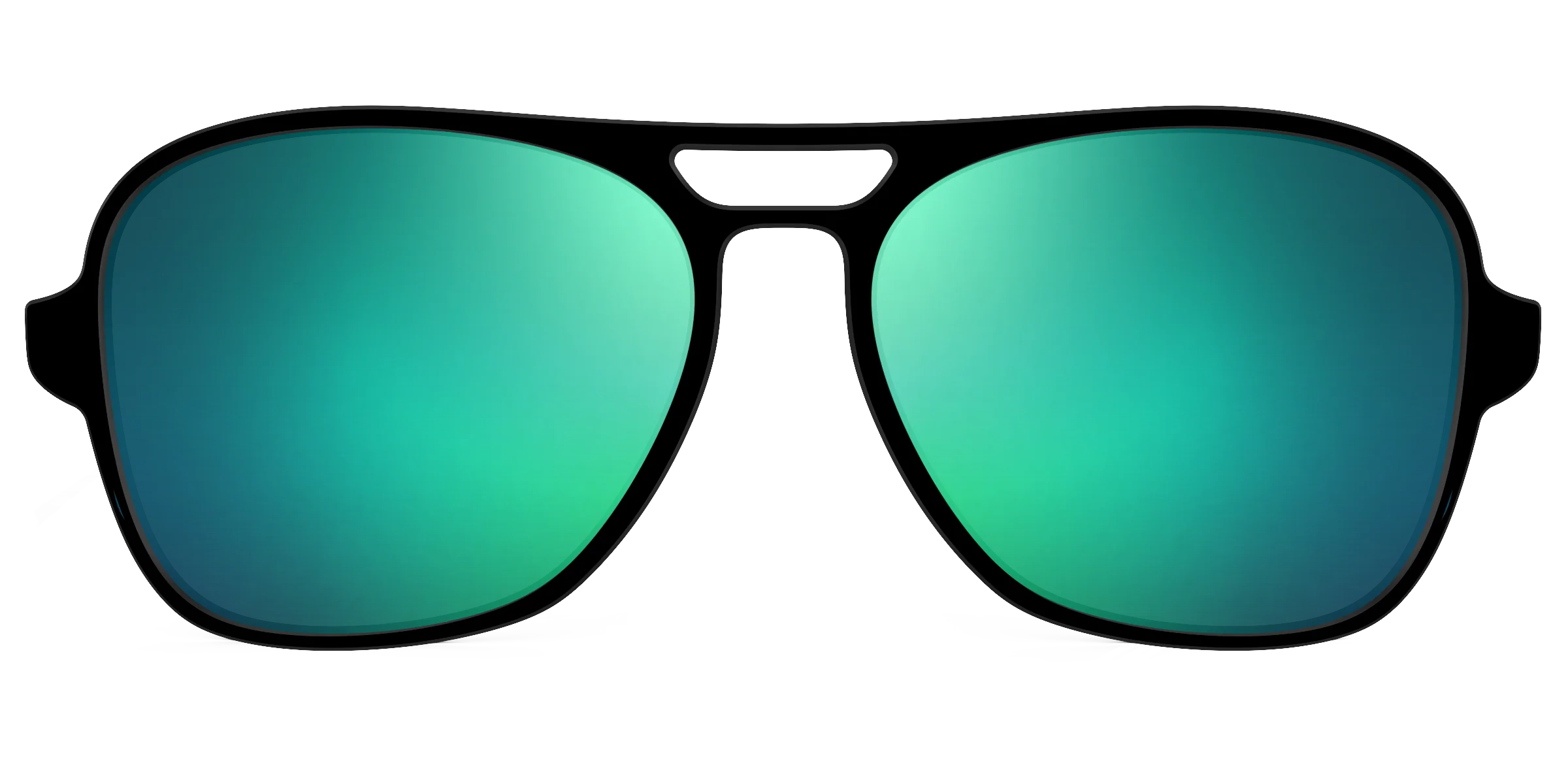 The Polarized Green Reflective Sun Top - Image 33