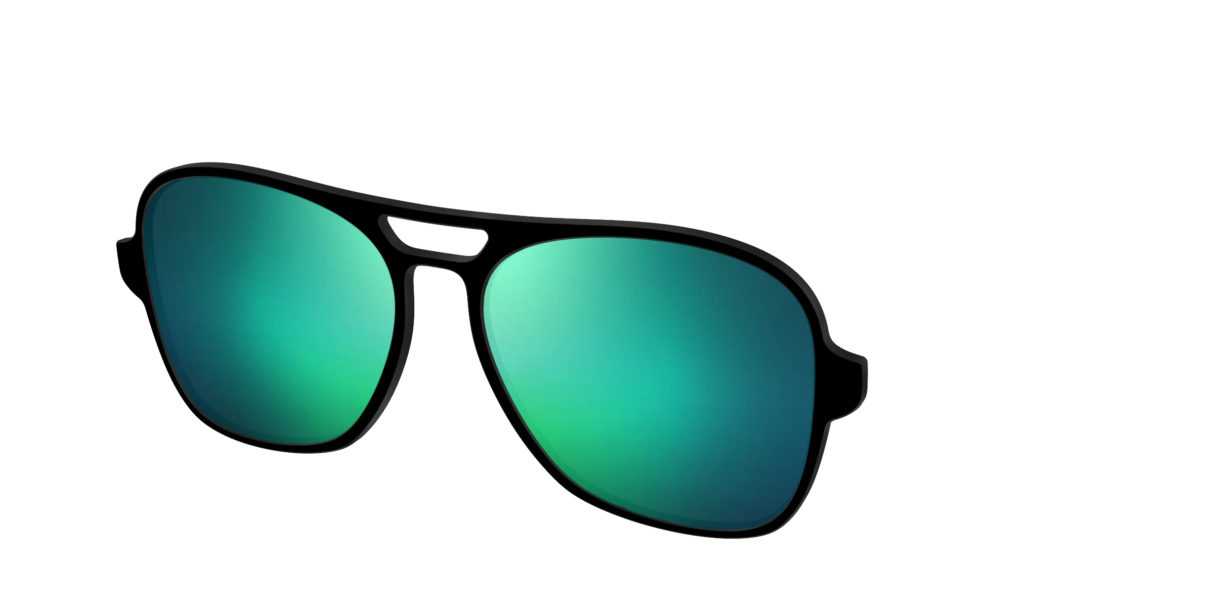The Polarized Green Reflective Sun Top - Image 34