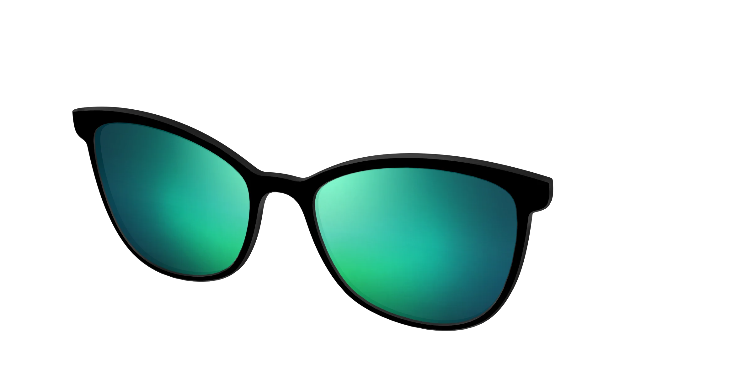 The Polarized Green Reflective Sun Top - Image 36