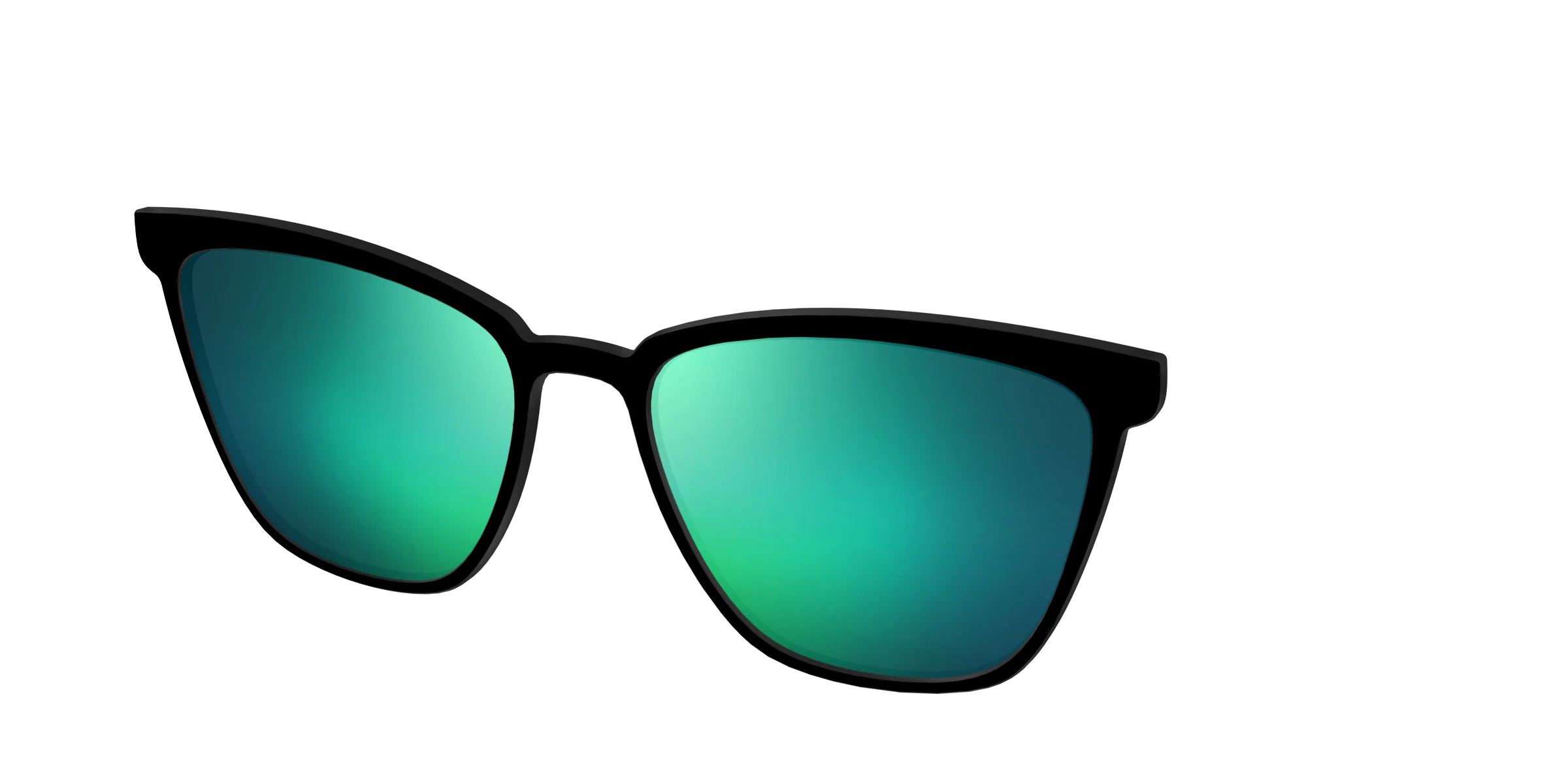 The Polarized Green Reflective Sun Top - Image 40