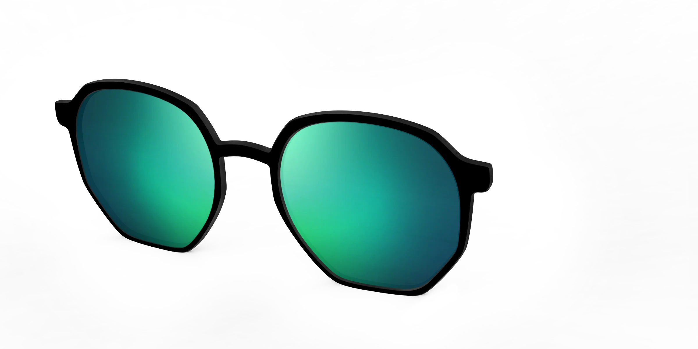 The Polarized Green Reflective Sun Top - Image 42