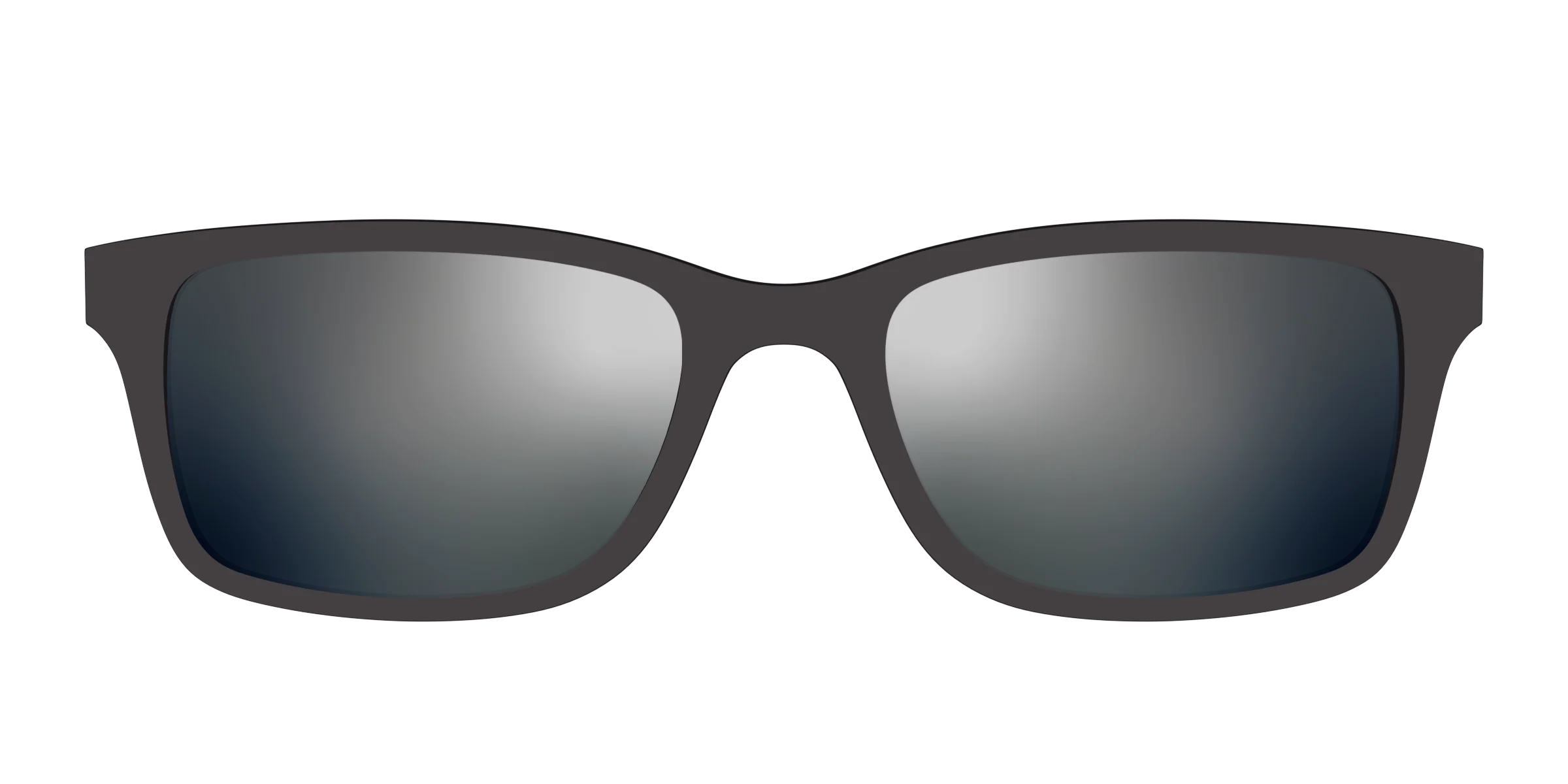 The Polarized Silver Reflective Sun Top - Image 3